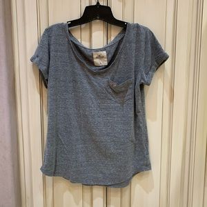 Gray Hollister Slouchy Shirt